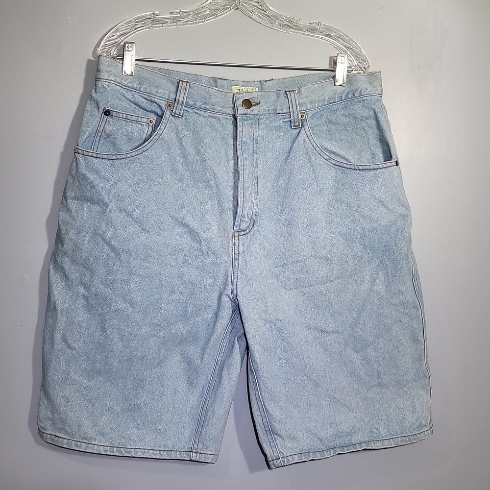 VINTAGE Ash Creek Trading Light Wash Men's Denim Shorts